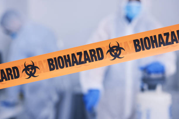 Professional Blood Cleanup technician working in Sanford, ME
